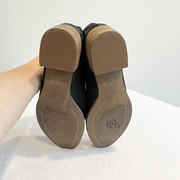 Seychelles Women’s Black Ankle Bootie 8 Renouned Ruffle Short Boot Boho Academia - Picture 9 of 16